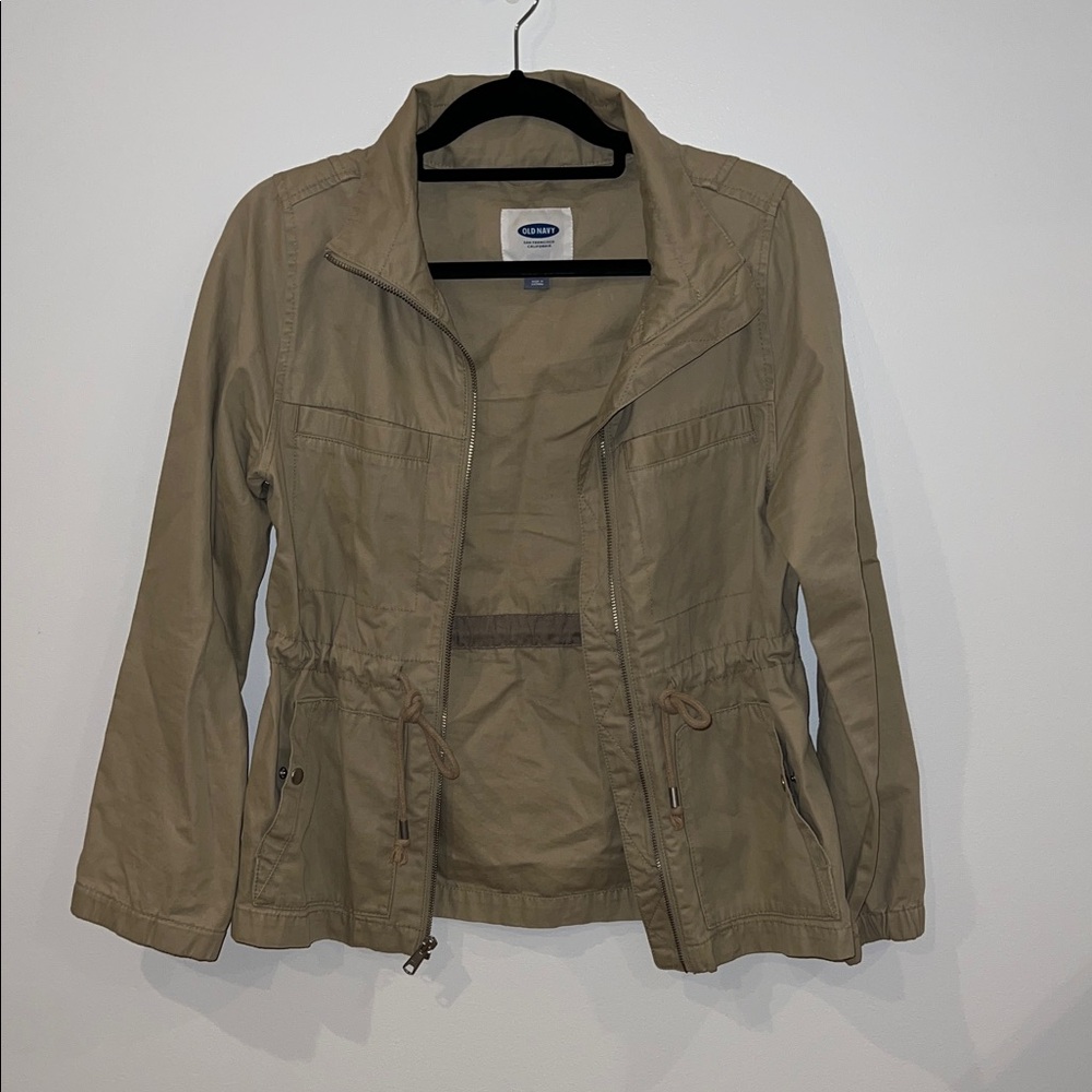Old Navy Women's Utility Jacket in Tan